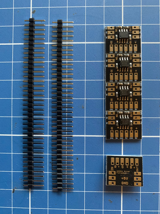 Lieferumfang WS2811-3out